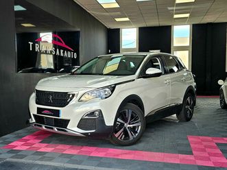 peugeot 3008 130ch s&s eat8 allure pack / courroie changée / suivi limpide / camera de recul