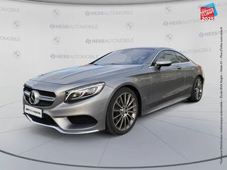 mercedes-benz classe s coupe/cl 500 4matic edition 1 7g-tronic plus d'occasion - hess automobile