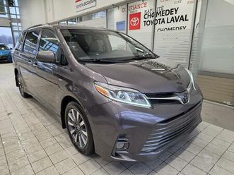 toyota sienna 2020 xle awd 7 places
