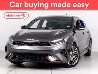 used 2023 kia forte5 gt w/sunroof, heated seats, rear view camera