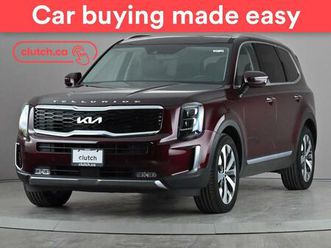 used 2022 kia telluride sx awd w/ apple carplay, heated front seats, rearview cam