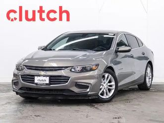 2018 chevrolet malibu lt w/ apple carplay & android auto, backup