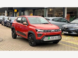 dacia spring dacia spring 27kwh extreme 65 48kw 5dr auto sat nav+rear camera+carplay hatchback 2025, 2426 miles, £10696 - 32959643 - exchangeandmart.co.uk