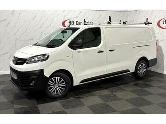 2019 vauxhall vivaro 1.5 turbo d 2900 dynamic l2 h1 euro 6 (start/stop) 6dr panel van diesel manual