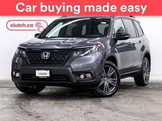 used 2021 honda passport ex-l awd w/apple carplay & android auto, heated front seats, backup cam