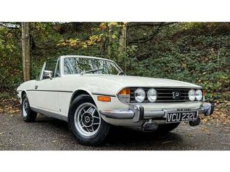 1972 triumph stag mk1 3.0 v8 manual o/d * long term owner a vendre