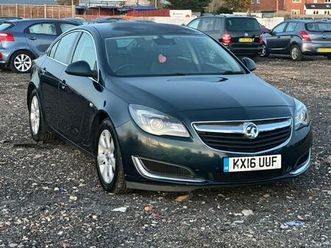 2016 vauxhall insignia 2.0cdti tech line ecoflex (start/stop)