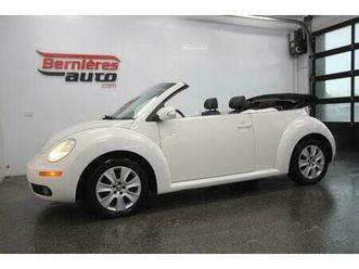 volkswagen new beetle 2010 convertible / cuir
