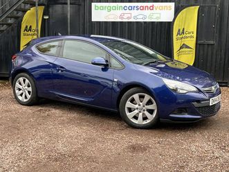 2014 vauxhall astra gtc 1.7cdti sport (130ps)
