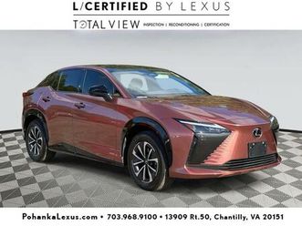 certified 2025 lexus rz 450e premium