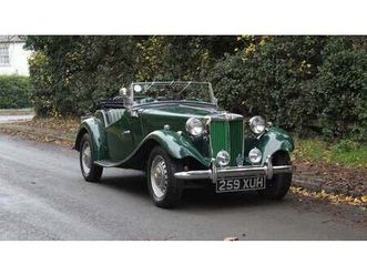 1953 mg t-type vert manuel, 5 vitesses conduite à droite...