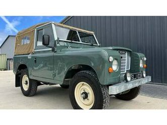 1977 land rover series 3 vert manuel, 4 vitesses conduite...
