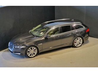 jaguar xf sportbrake 2.2 tdi4 dragkrok väldigt fint skick