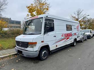 mercedes-benz vario 512d wohnmobil/motorcross/renntransporter