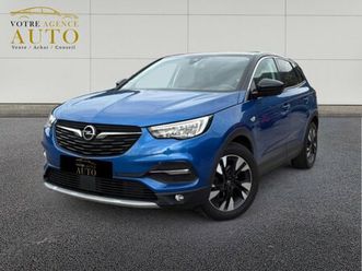 opel grandland x 1.2 turbo - 130ch - s&s design line