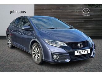 honda civic 1.6 i-dtec sr 5dr [dasp] when you buy an approved rac used car from johnsons mazda gloucester, you get complete peace of mind with our rac approved 