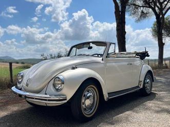 maggiolino cabriolet cabrio 1303 targa roma 1972