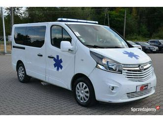 opel vivaro 1,6 d 145ps * ambulans * karetka * nawigacja * nosze * icdauto kęty - sprzedajemy.pl