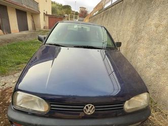 golf cabriolet 1.8 benzina