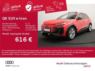 audi q6 e-tron s line qu.*pano*hdup*ahk*wärmep.*8fach