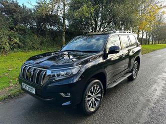 2023 toyota land cruiser invincible 2.8 d-4d 204ps 7 seat automatic 4x4 car - 18000 miles estate ...