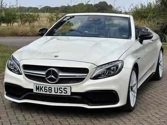 4.0 c63 v8 biturbo amg (premium) cabriolet spds mct euro 6 (start/stop) 2dr