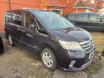 2012 nissan serena 2.0 highway star