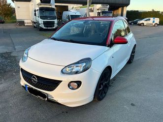 opel adam s - recaro sportsitze, 8-fach bereifung,uvm