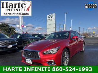 certified 2022 infiniti q50 luxe