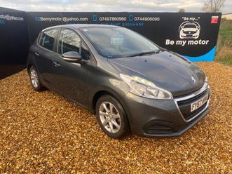 2017 peugeot 208 1.2 puretech active euro 6 (start/stop) 5dr hatchback petrol manual
