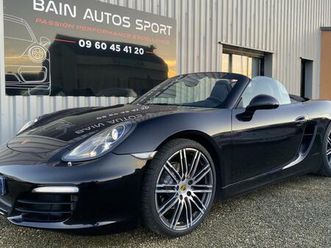 porsche boxster 981 black edition pdk