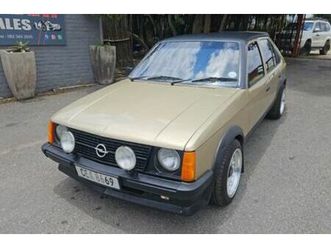 1982 opel kadett 1.6 sr