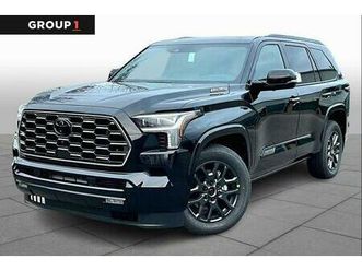 new 2026 toyota sequoia platinum