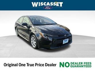 used 2023 toyota corolla le