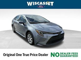 used 2024 toyota corolla le
