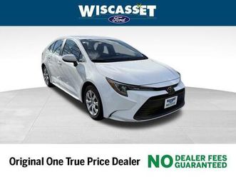 used 2024 toyota corolla le