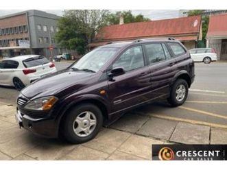 2007 ssangyong kyron 2.0 d 4x4 auto