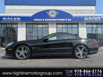 used 2009 mercedes-benz sl-class 2dr roadster 5.5l v8