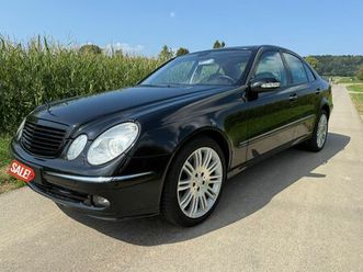 mercedes benz e420 cdi v8 bi turbo schwarz mfk 03/25 service
