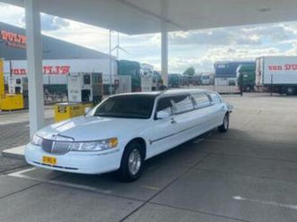 lincoln town car limousine 1999 wit — lincoln — marktplaats
