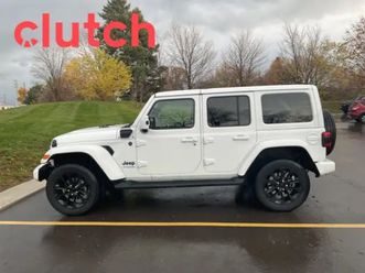 2021 jeep wrangler 4xe unlimited high altitude 4xe w/ apple carp