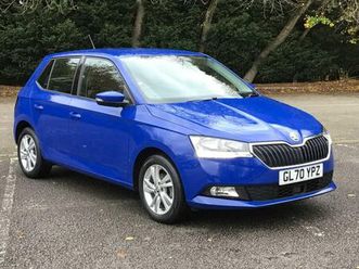 2020 skoda fabia 1.0 mpi se (60ps) hatchback
