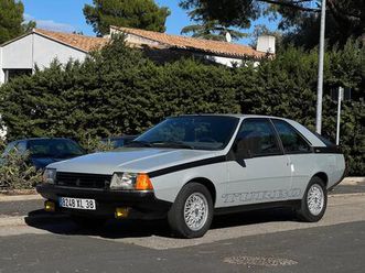 renault fuego turbo essence - 1983