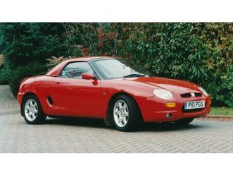 1996 mg mgf rouge manuel, 5 vitesses conduite à droite in...