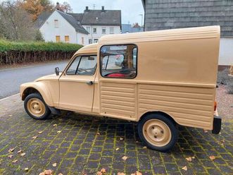 citroën citroen acadiane, wie 2cv kastenente