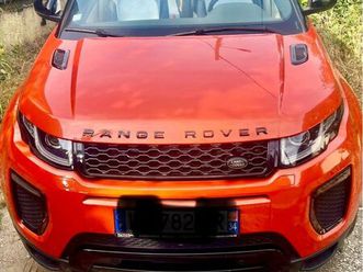 land rover évoque cabriolet hse dynamic 180