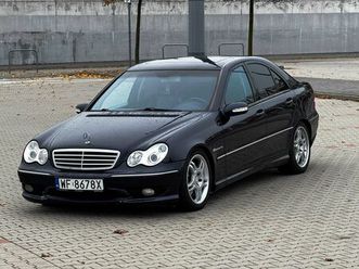 mercedes c32 amg w203 sedan lpg bialystok bacieczki • olx.pl