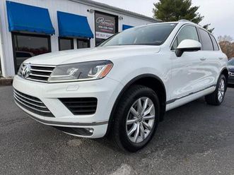 used 2016 volkswagen touareg vr6 sport