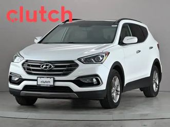 2017 hyundai santa fe sport luxury awd w/ android auto, heated f