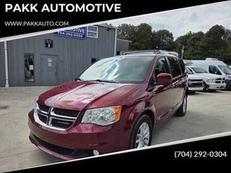 2019 dodge grand caravan sxt rear entry wheel chair handicap van